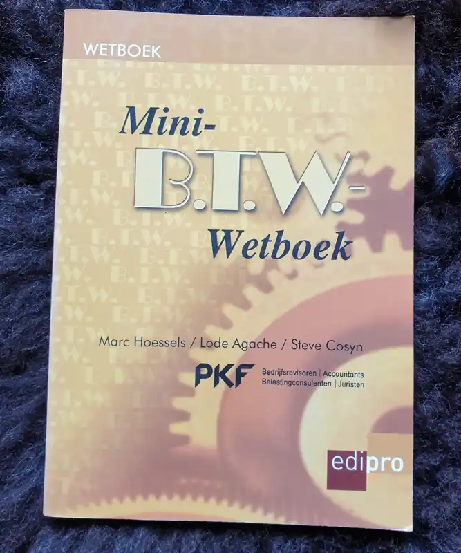 Finale Uitverkoop Mini - BTW - Wetboek - M. Hoessels