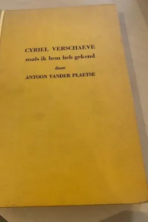 Beperkt Aanbod Cyriel Verschaeve zoals ik hem heb gekend - Antoon Vander Plaetse