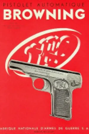 Premium Brochure Pistolet Automatique Browning Model 1910 - FN