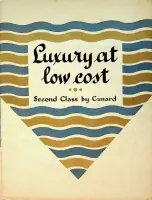 Express Levering Brochure Cunard Line, Luxury at Low Cost - Cunard