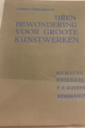 Uren bewondering voor groote kunstwerken - Cyriel Verschaeve Betrouwbaar