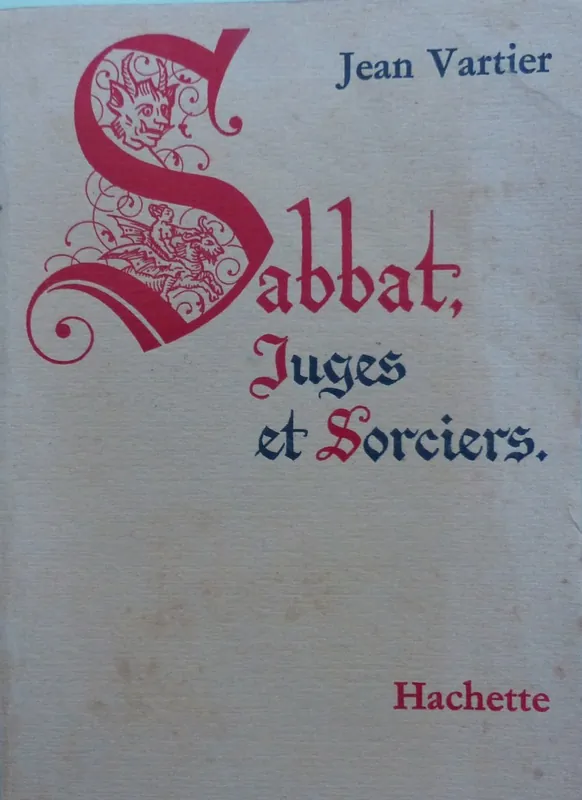 Direct Beschikbaar Sabbat, Juges et Sorciers - Jean Vartier