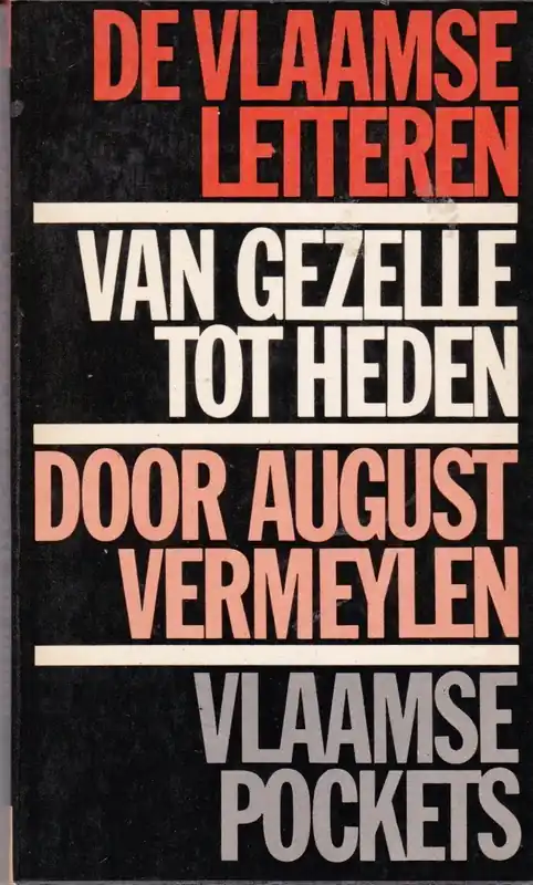 De Vlaamse Letteren. Van Gezelle tot heden (Vlaamse Pockets 75) - August Vermeylen Uitverkoop