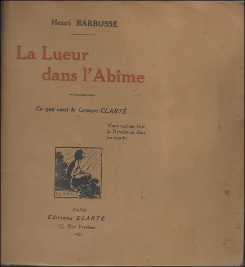 Snelle Levering Lueur Dans L'Abime : Ce Que Veut Le Groupe Clarte - Barbusse Henri.