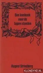 Hoge Kwaliteit Leesboek voor de lagere standen - Strindberg