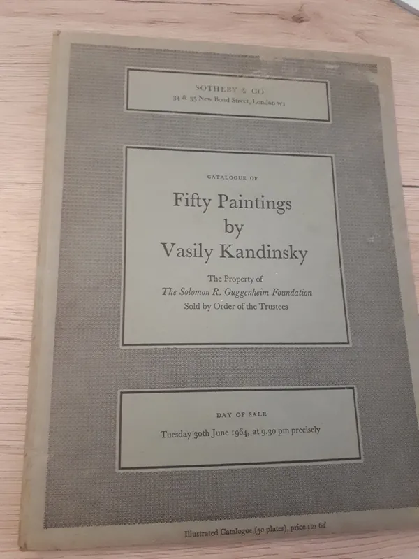 Catalogue of fifty paintings by Vasily Kadinsky - Sotheby & Co Alleen Vandaag
