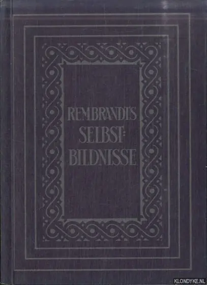 Goedkoop Rembrandts Selbstbildnisse - Pinder, Wilhelm