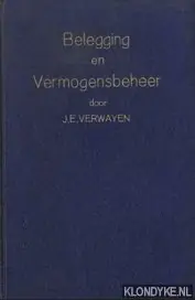 Actieprijs Belegging en vermogensbeheer - Verwayen, J.E.