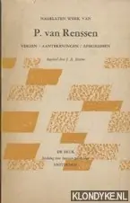 Nagelaten werk van P. van Renssen. Verzen, aantekeningen, aphorismen - Renssen, P. van Premium
