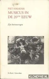 Betrouwbaar Musicus in de 20ste eeuw - P. Halsema