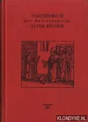 Taschenbuch der Auktionspreise Alter Bucher 1984 - Band 10 - Diverse auteurs Express Levering