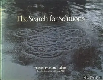 The Search for Solutions - Judson, Horace Freeland Laatste Versie