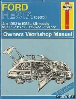 Express Levering Haynes Owners Workshop Manual: Ford Fiesta (petrol), Aug 1983 to 1985, All models, 957cc, 1117cc, 1296cc, 1597cc - Coomber, I.M.