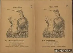 Alleen Vandaag Het orkest onder de loupe. 6 originele omslagen met fotokaartjes - Metz, Louis