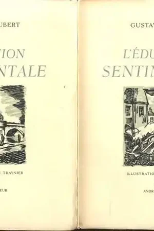 Bestseller L' education sentimentale (2 volumes) - Flaubert, Gustave & Traynier, Jean (illustrations gravees sur bois de)