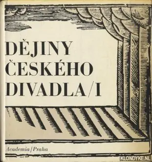 Premium Dejiny ceskeho divadla / I - Cerny, Frantisek & Adolf Scherl & Evzen Turnovsky
