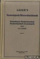 Soendach woordenboek. Soendach-Nederlands - Nederlands-Soendasch - Lezer, L.A. Fabrieksprijs