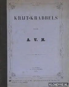 Krijt-krabbels - Ver Huell, Alexander Must-Have