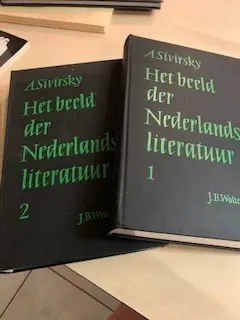 Uitverkoop Het beeld der nederlandse literatuur - 2 delen - A Sivirsky