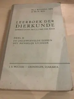 Bestel Nu Leerboek der dierkunde Deel II - Bos, J. Ritzema en Bos, H. (ed.by C.J.J. Van Der Maas)