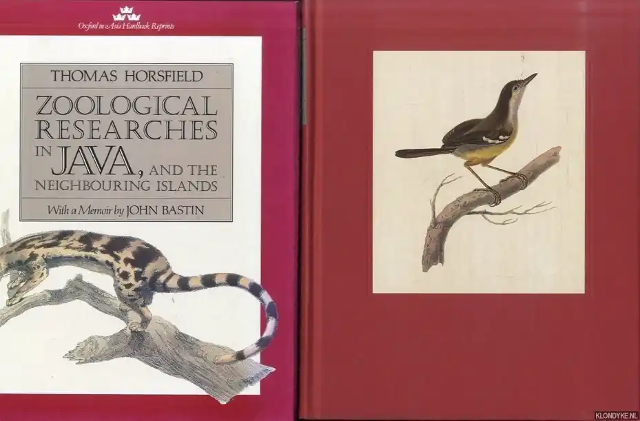 The Natural History Researches of Dr Thomas Horsfield (1773-1859) First American Naturalist of Indonesia by John Bastin - Horsfield, T. Betrouwbaar