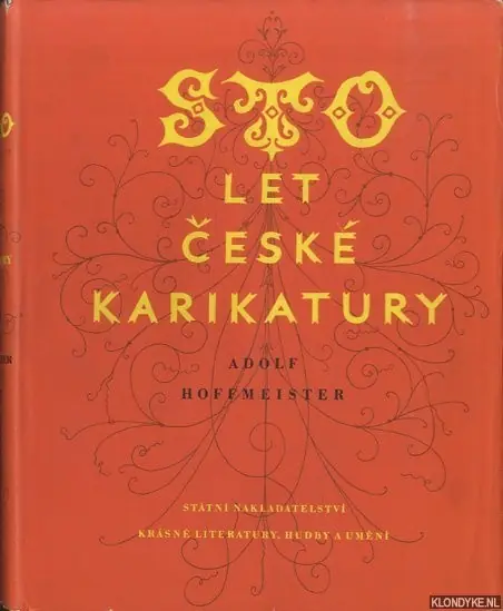 Sto let Ceske Karikatury - Hoffmeister, Adolf Nu Kopen
