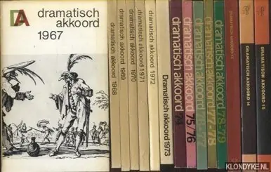 Dramatisch akkoord 1967- 1982 (15 volumes) - Stroman, B. - e.a. Exclusieve Aanbieding