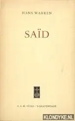 Op = Op Saïd +met GESIGNEERDE brief* - Hans Warren