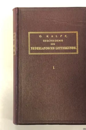 Uitverkoop Geschiedenis der Nederlandsche letterkunde (7 delen) - Kalff, G.