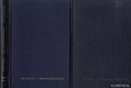 Betrouwbaar Nutricia voedigsnieuws nummer 1 (mei 1952) tot en met nummer 47 (juni 1966) in drie banden - Diverse auteurs