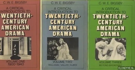Snelle Levering A Critical Introduction to Twentieth-Century American Drama (3 volumes0 - Bigsby, C.W.E.
