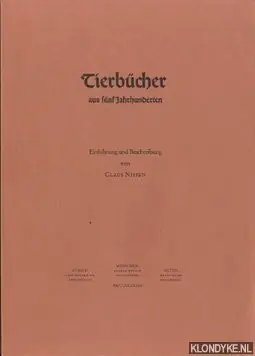 Op = Op Tierbücher aus fünf Jahrhunderten - Nissen, Claus