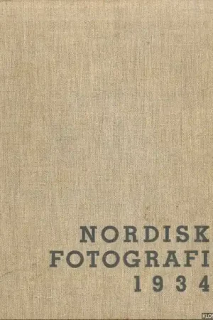 Weekendaanbieding Nordisk fotografi 1934. En översikt över de nordiska ländernas fotografikonst - Bäckström, Helmer