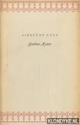 Goethes mutter. Rede zum 150.todestag von Catharina Elisabeth Goethe - Goes, Albrecht Speciale Aanbieding