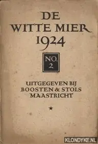 De Witte Mier. Maandschrift voor de vrienden van boek en prent - 1924 - No. 2 - Greshoff, J. (onder leiding van) Express Levering