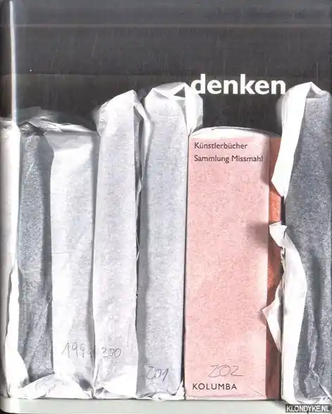 Denken. Künstlerbücher Sammlung Mismahl - Kraus, S. - a.o. Lage Kosten