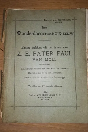 Actieprijs Een wonderdoener uit de XIXe eeuw - Eduard Van Speybrouck