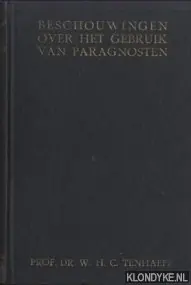 Lage Kosten Beschouwingen over het gebruik van paragnosten voor politiele en andere practische doeleinden - Tenhaeff, W.H.C.