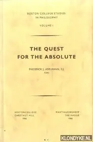 The quest for the absolute - Adelmann, Frederick J Premium
