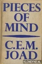 Pieces of mind - Joad, C.E.M. Beperkt Aanbod