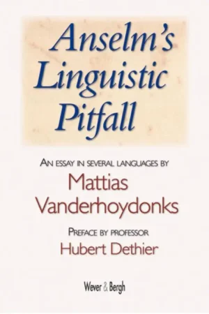 Anselms' Linguistic Pitfall - M. Vanderhoydonks Direct Verzonden