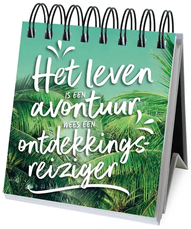 Uitverkoop Happy Books cadeauboek - Het leven is een avontuur / Druk 1