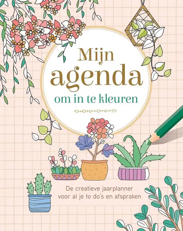 Beperkte Voorraad Mijn agenda om in te kleuren / Druk 1