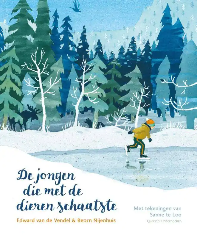 Beste Prijs De jongen die met de dieren schaatste / Druk 1
