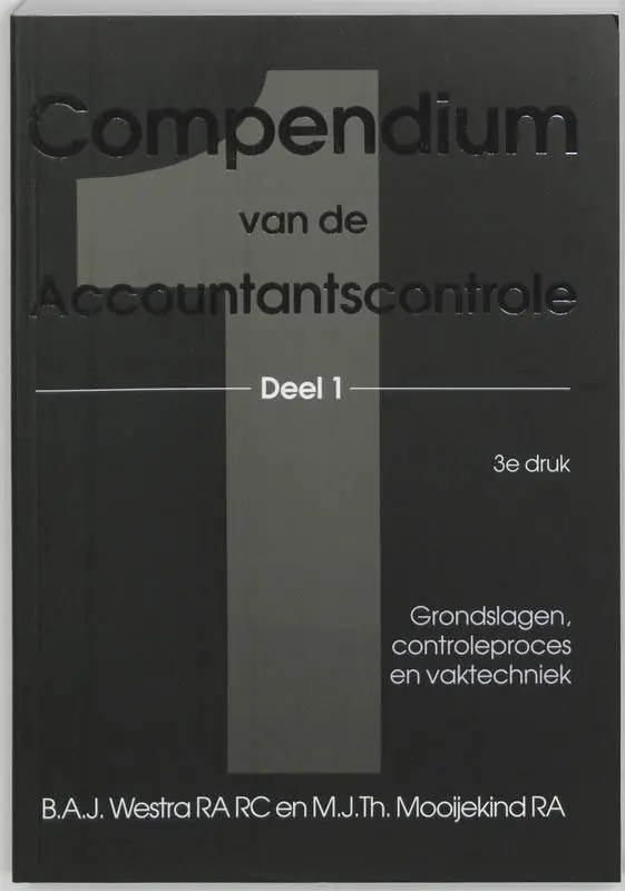 Exclusieve Aanbieding Compendium van de accountantscontrole 1 / Druk 3