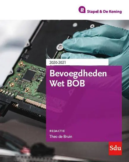 Direct Verzonden Bevoegdheden wet BOB 2020-2021 / Druk 5