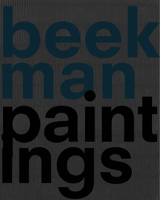 Flitsaanbieding Beekman Paintings / 1st Edition