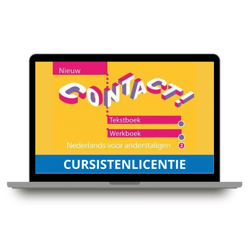 Contact! nieuw 2 licentie (Digitaal Tekstboek + Werkboek) Koop Online