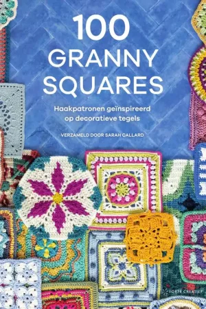 100 Granny Squares / Druk 2 Snelle Levering