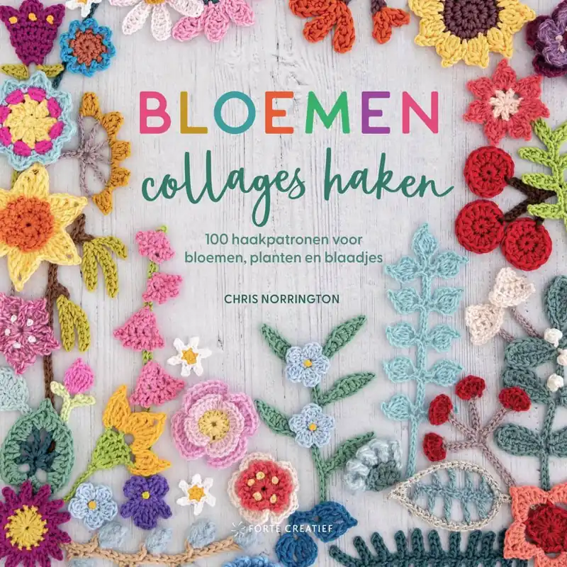 Uitverkoop Bloemencollages haken / Druk 2